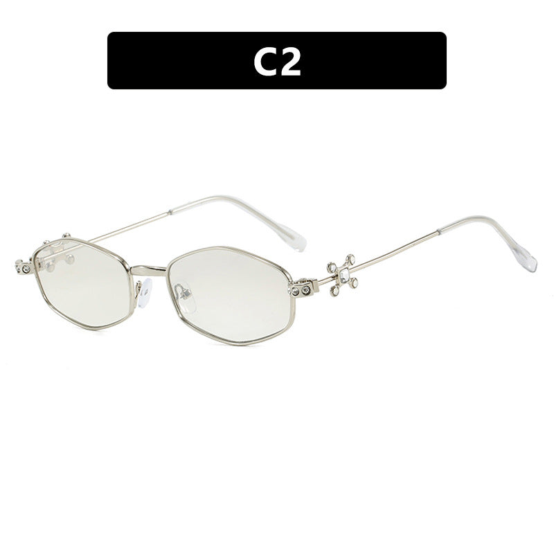 Damen Sonnenbrille mit eleganten Akzenten und UV-Schutz Karnz