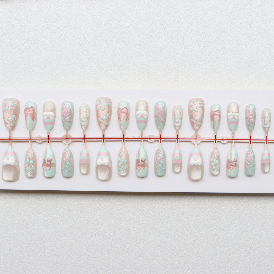 Themen Press-On Nagelkunst Set Karnz