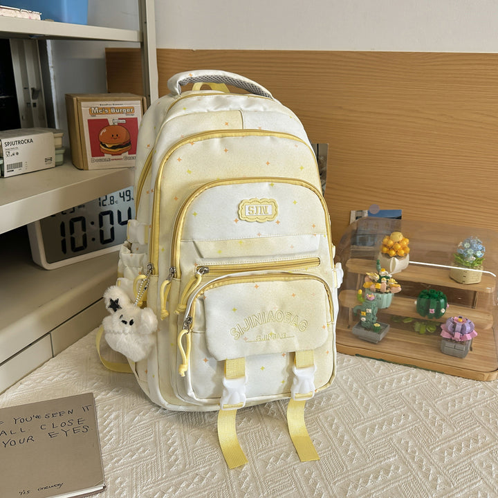Charmante Sternen Druck Rucksack