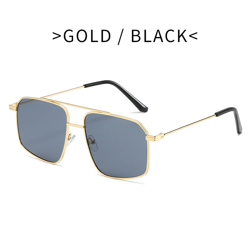 Damen modische Sonnenbrille im geometrischen Design Karnz