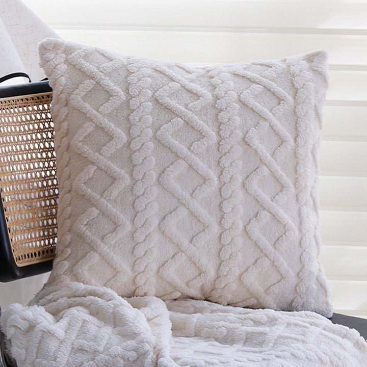 Kuscheldecke mit strukturierter Oberfläche