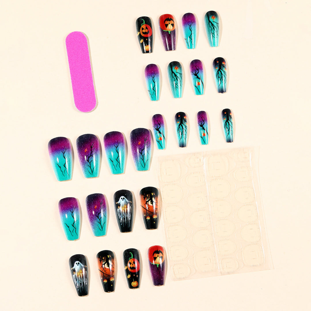 Halloween-Themen 3D Acryl-Nageldesign Set Karnz 1789713451
