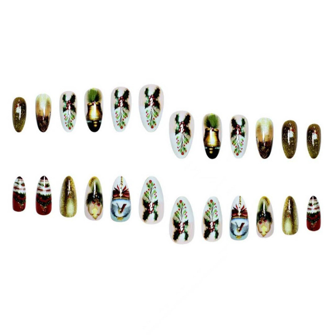 Festliche Nagelkunst-Wraps Karnz
