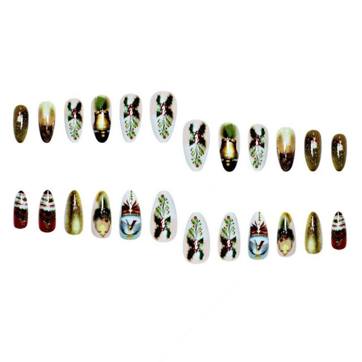 Festliche Nagelkunst-Wraps Karnz