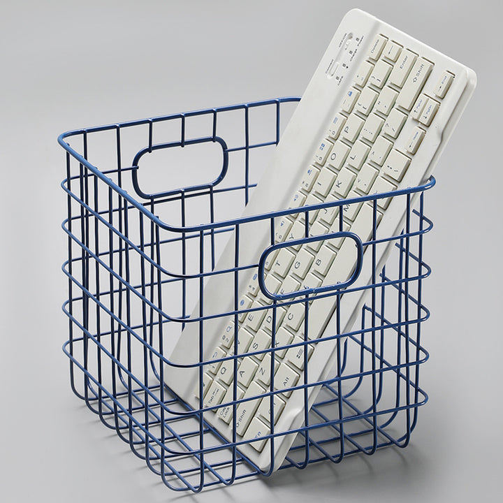 Unisex Drahtaufbewahrungskorb mit ergonomischen Griffen Karnz