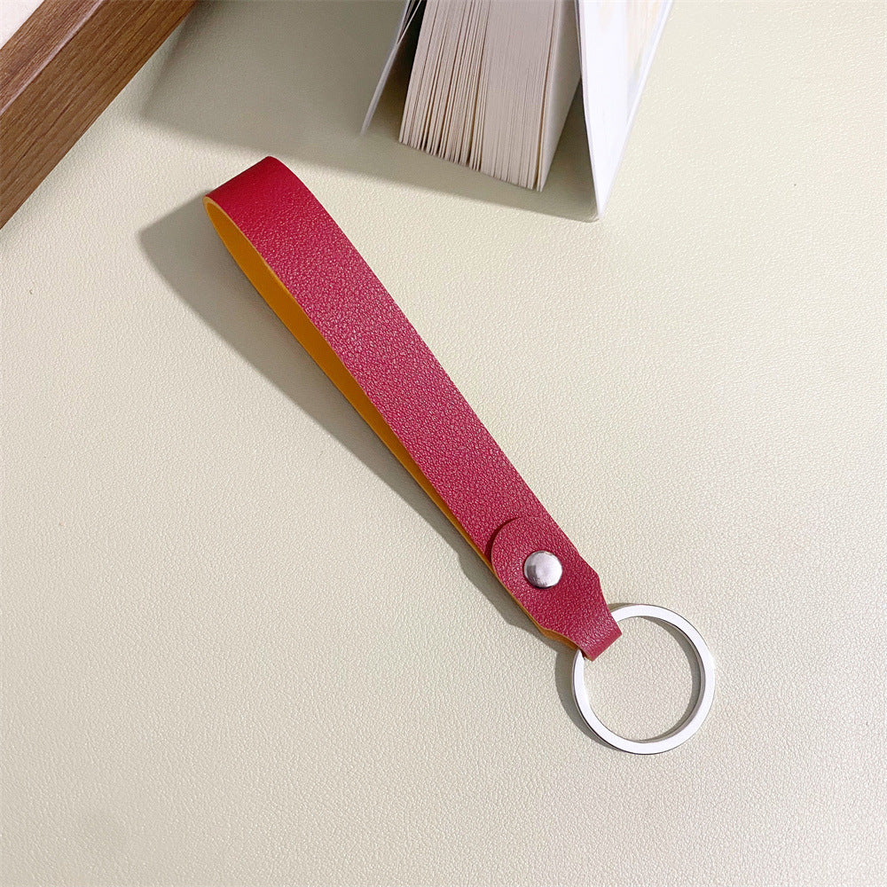 Premium Leder Schlüsselanhänger Halter Karnz