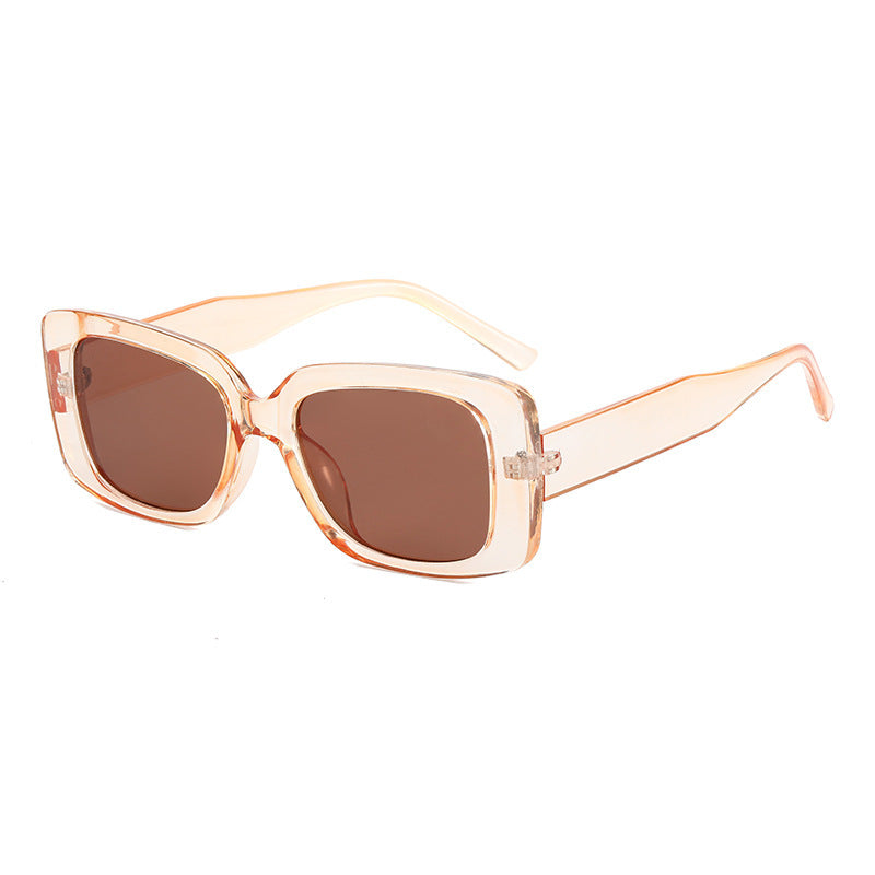 Damen Stilvolle Quadrat-Sonnenbrille Karnz