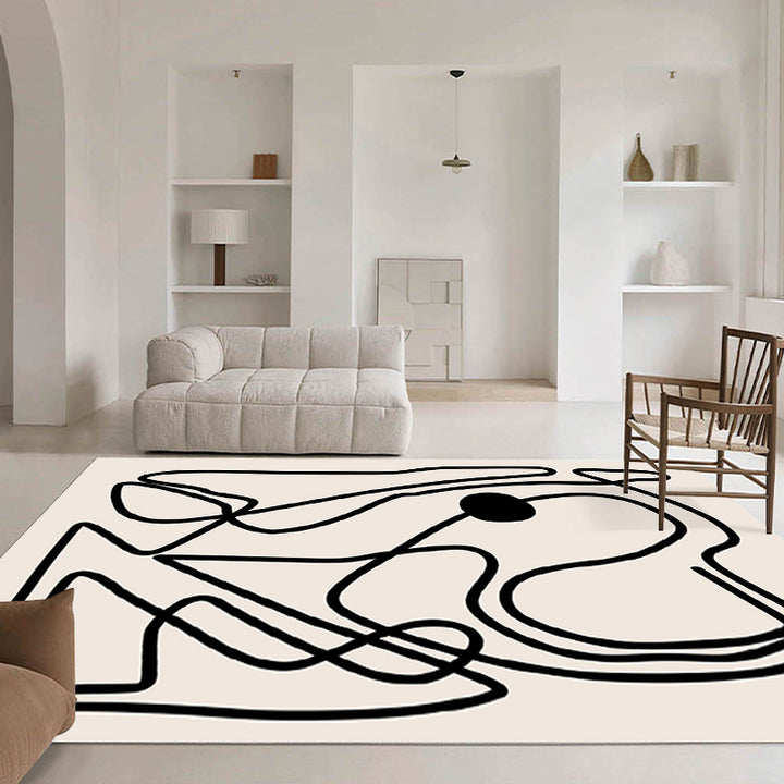 Abstractes Muster Teppich