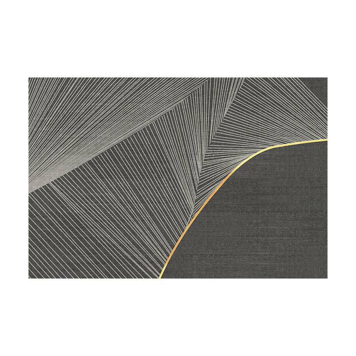 Geometrische abstrakte Badmatte Karnz