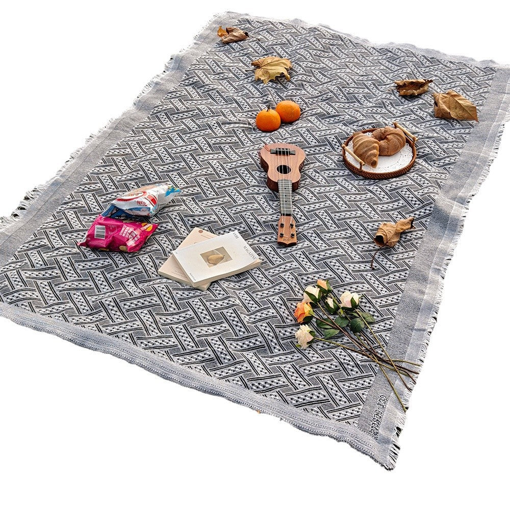 Gemütliche Outdoor-Picknickdecke