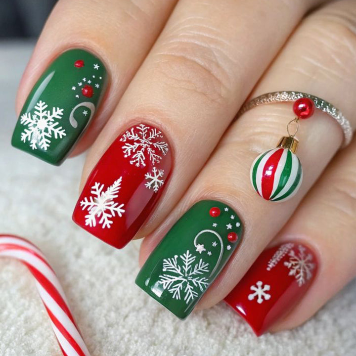 Festliche Feiertags-Nail Art Verlängerungen Karnz 1789713261