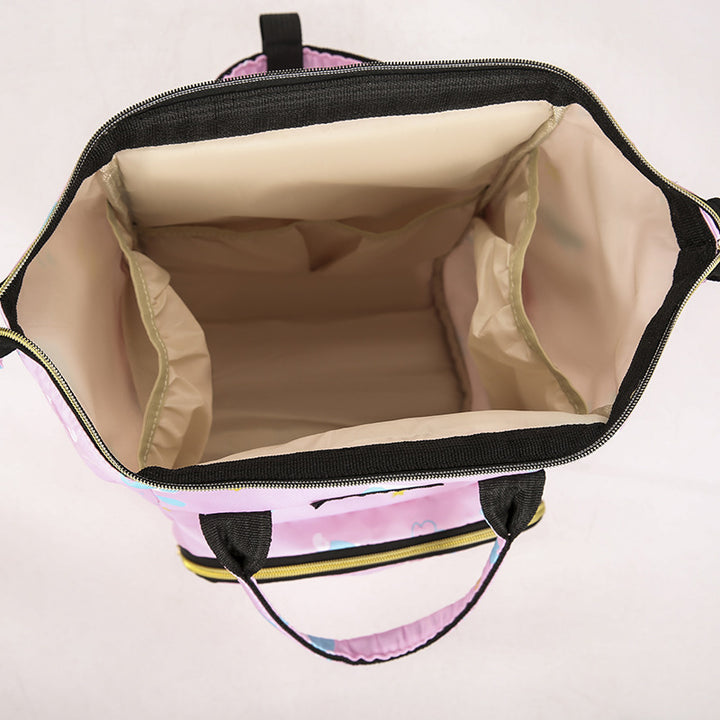 Verspielter Druck Wickelrucksack Karnz