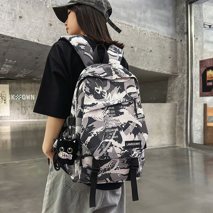 Graffiti Druck Freizeit Rucksack Karnz