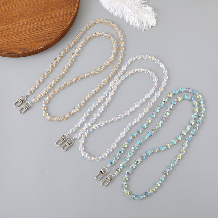 Elegante Perlen Brillenband Karnz