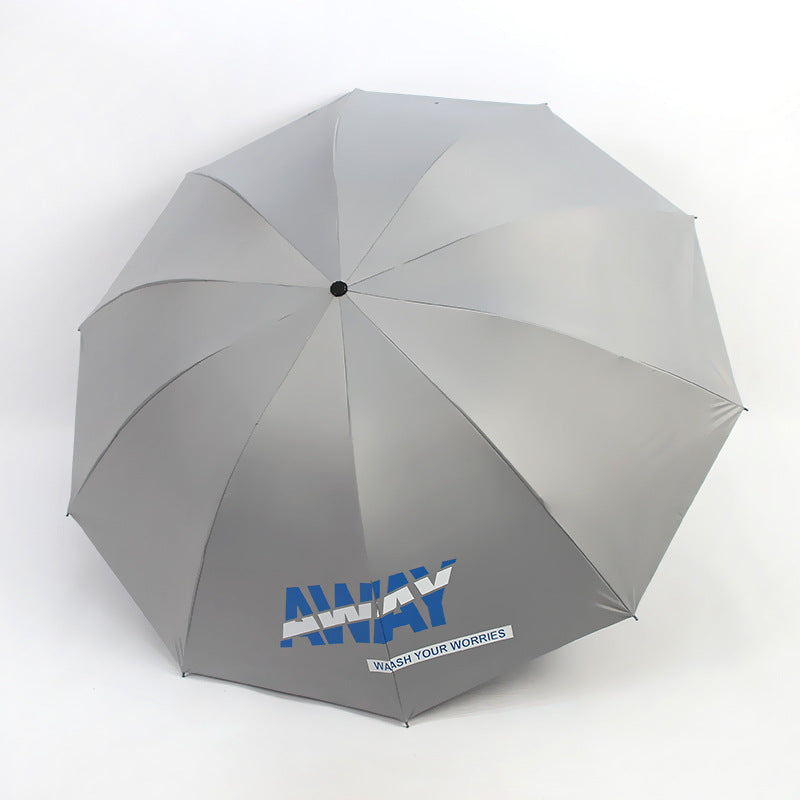 Damen Robuster Regenschirm mit Windschutzsystem Karnz