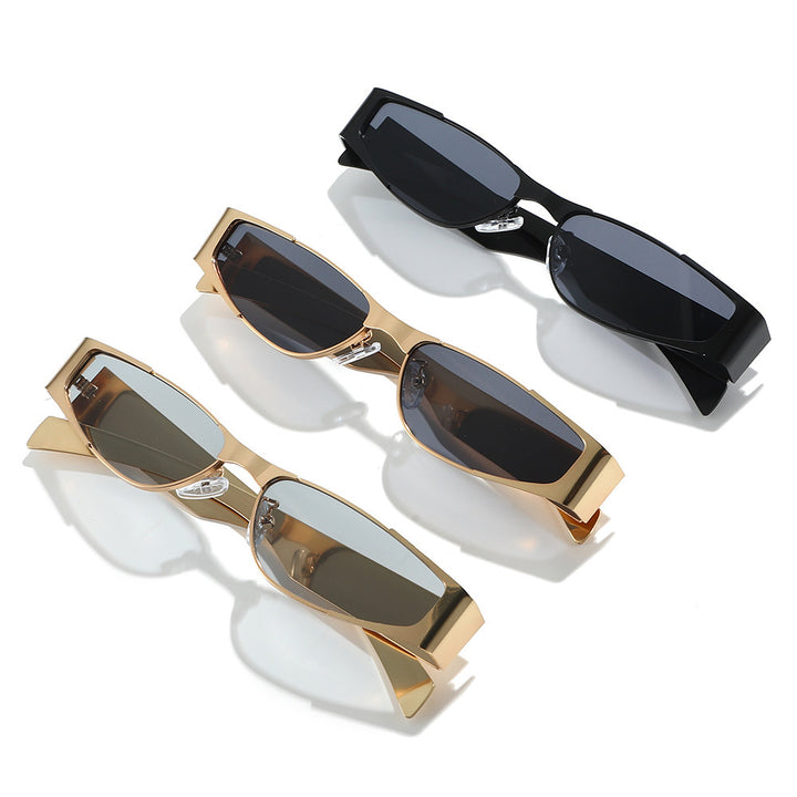 Modebewusste Schmalrahmen-Sonnenbrille Karnz