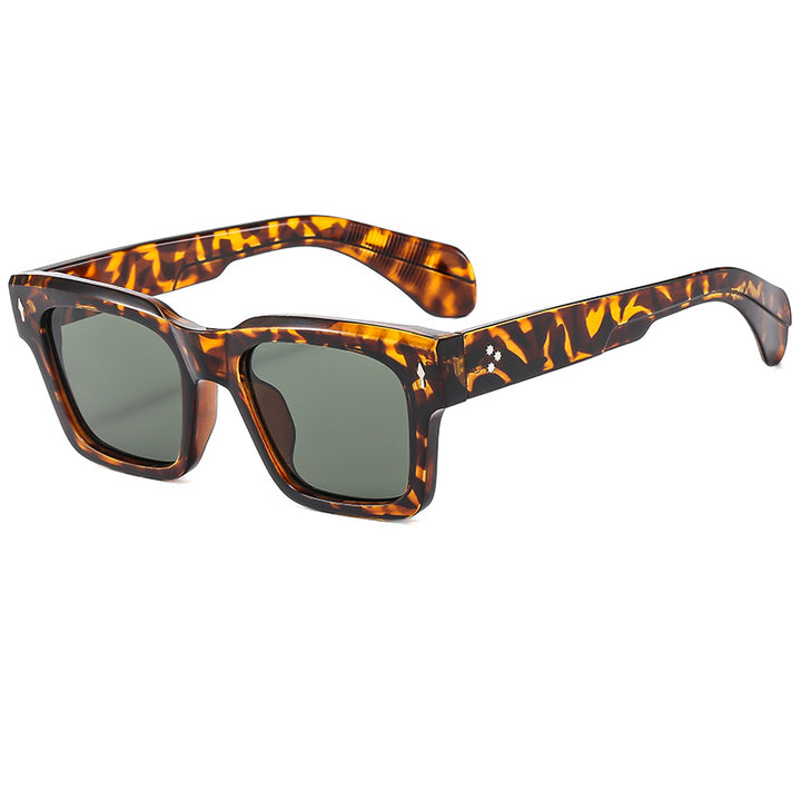 Futuristische rechteckige Sonnenbrille