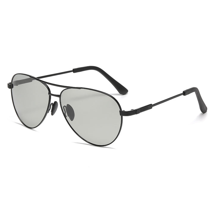 Damen Fototropische Piloten-Sonnenbrille mit anpassbaren Gläsern Karnz