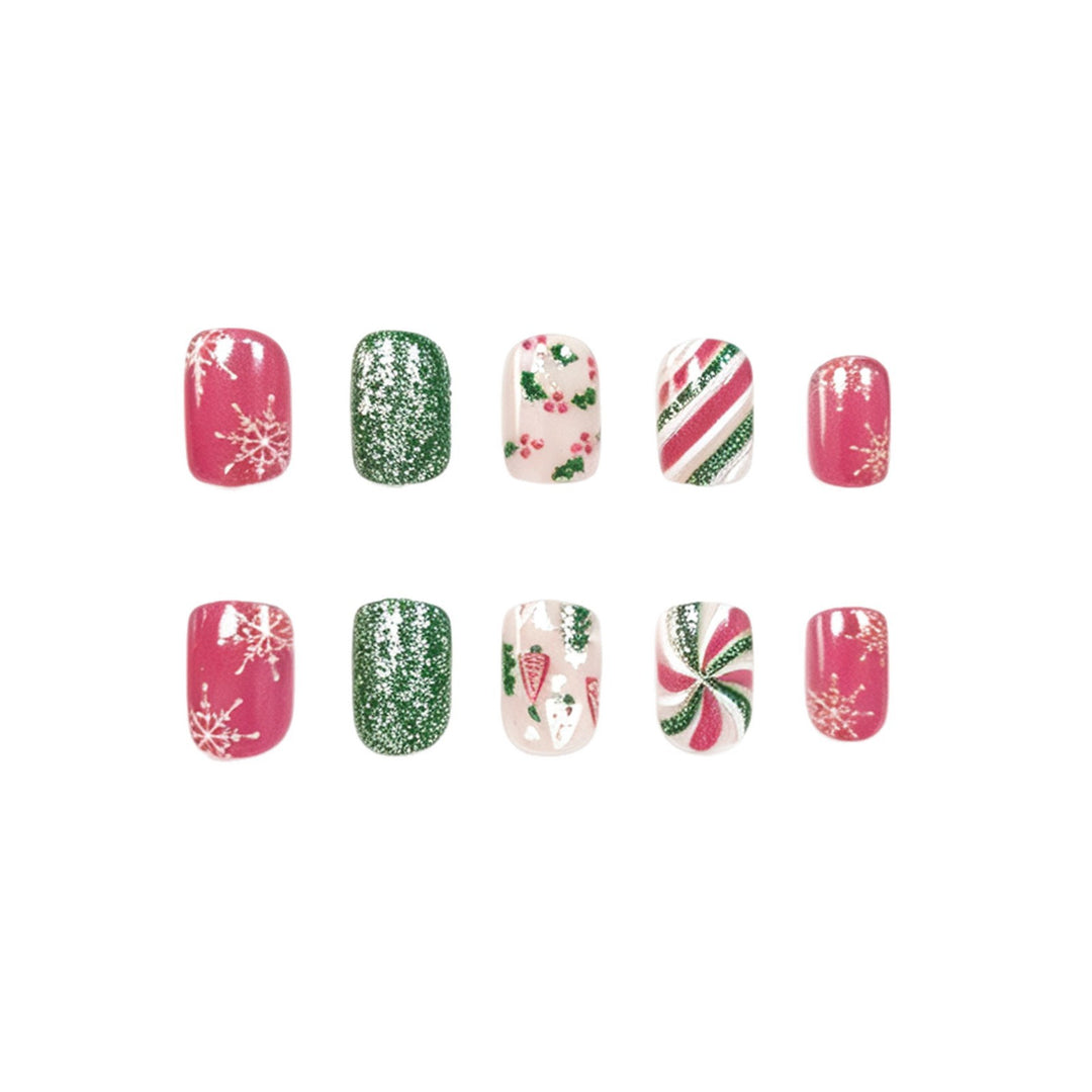 Festliches Feiertags-Nagelkunst-Set Karnz