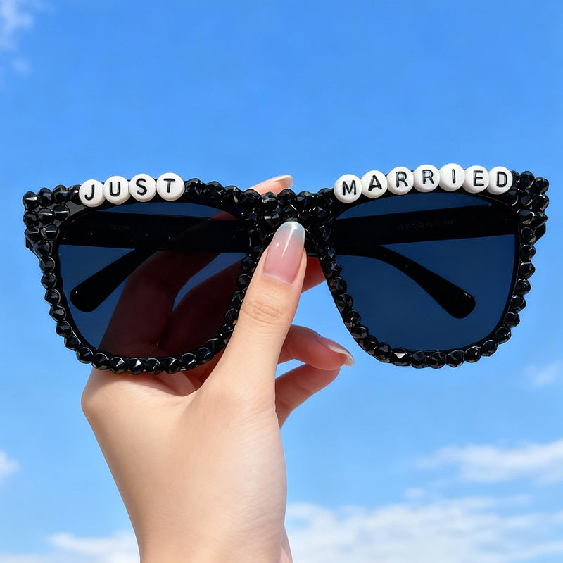 Modische Hochzeits-Themen Sonnenbrille Karnz