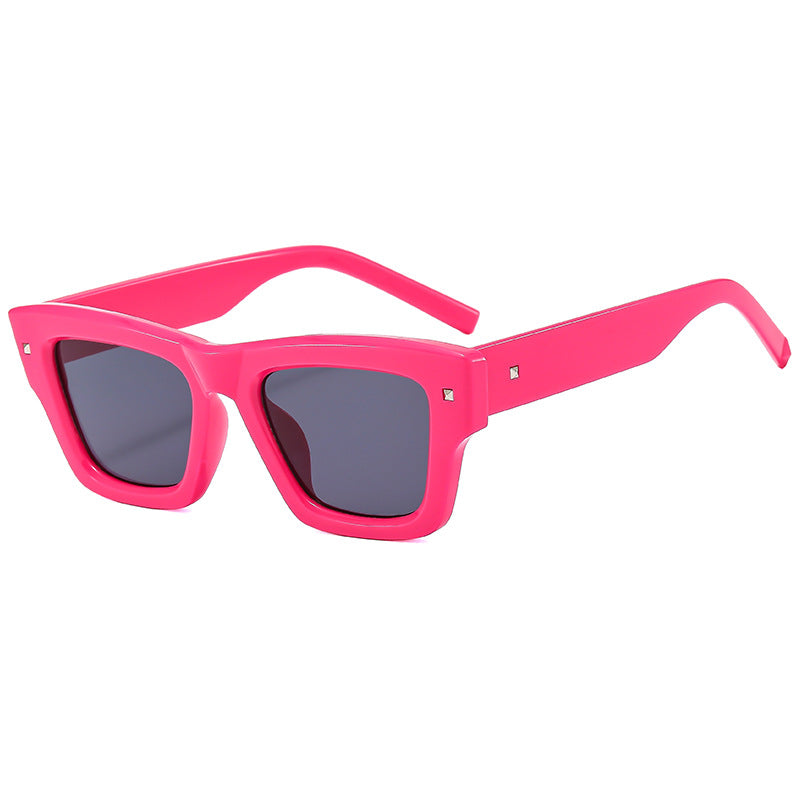 Damen Modische Sonnenbrille im trendigen geometrischen Design Karnz