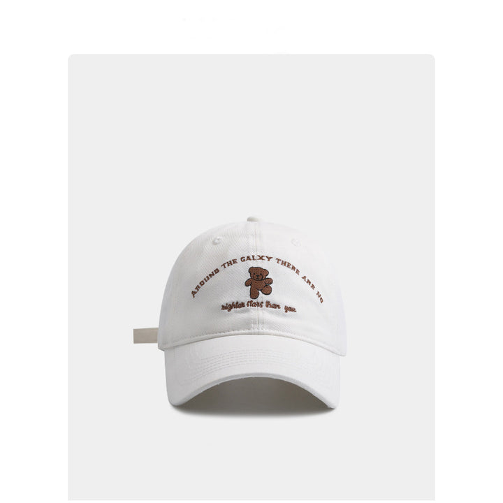 Süßer Teddybär Bestickte Mütze
