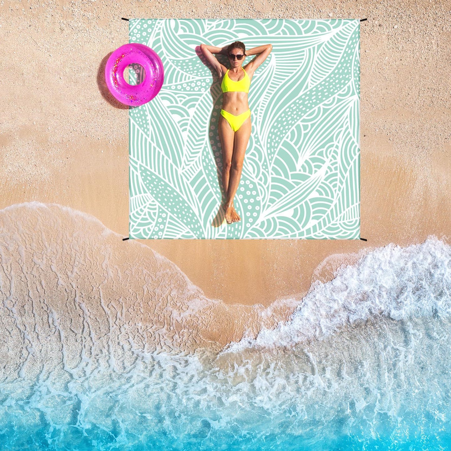 Damen Sportlicher Bikini mit rucksackähnlichem Design Karnz