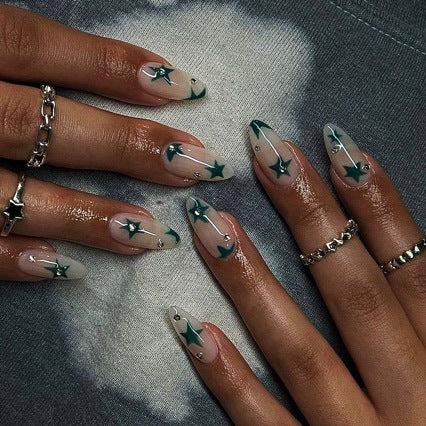 Sternendesign Nagelkunst