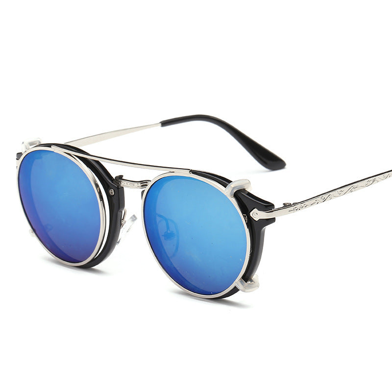 Damen designorientierte Sonnenbrille mit hochwertigem Metallrahmen Karnz