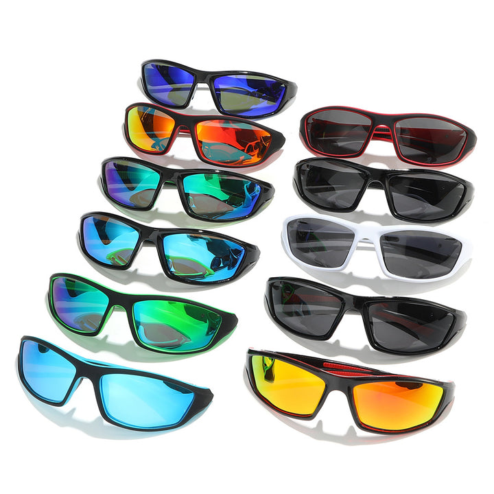 Sportliche Wickelsonnenbrille Karnz