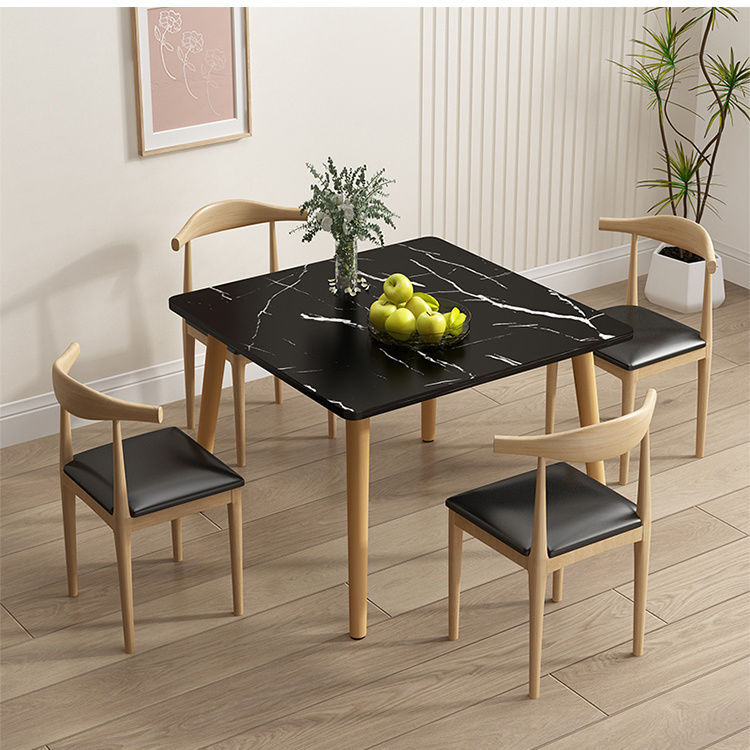 Quadratisches modernes Esszimmer-Set Karnz