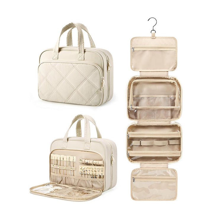 Schmuck-Organizer Tasche mit Praktischen Einsätzen Karnz