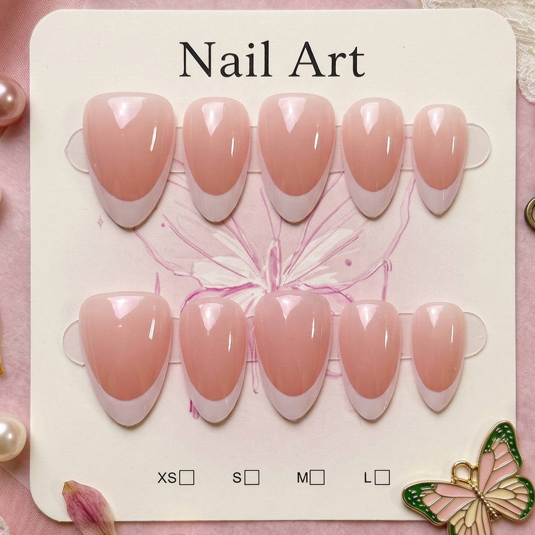 Elegante Press-On Nagelkunst