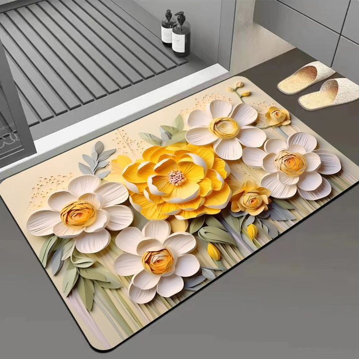 Künstlerisches Floral Design Bereich Matte