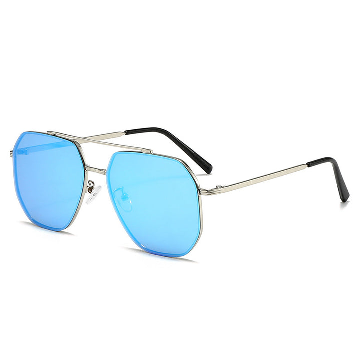 Moderne geometrische Sonnenbrille