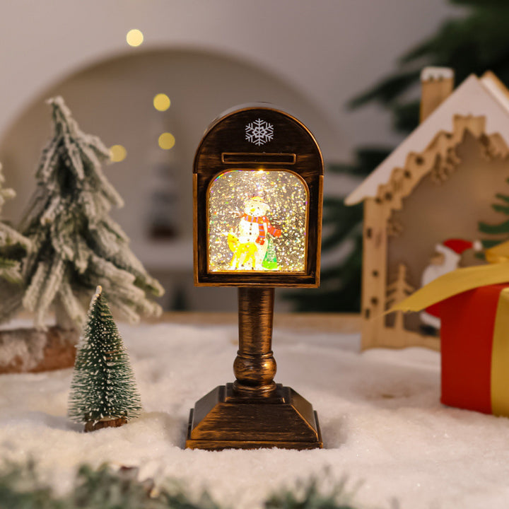Nostalgische Weihnachtsbriefkasten Dekoration Karnz