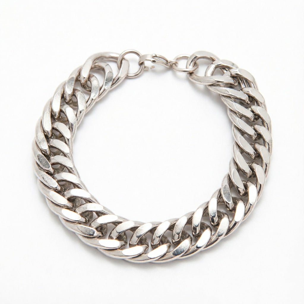 Fetter kubanische Gliederkette Armband Karnz