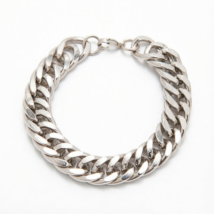 Fetter kubanische Gliederkette Armband Karnz