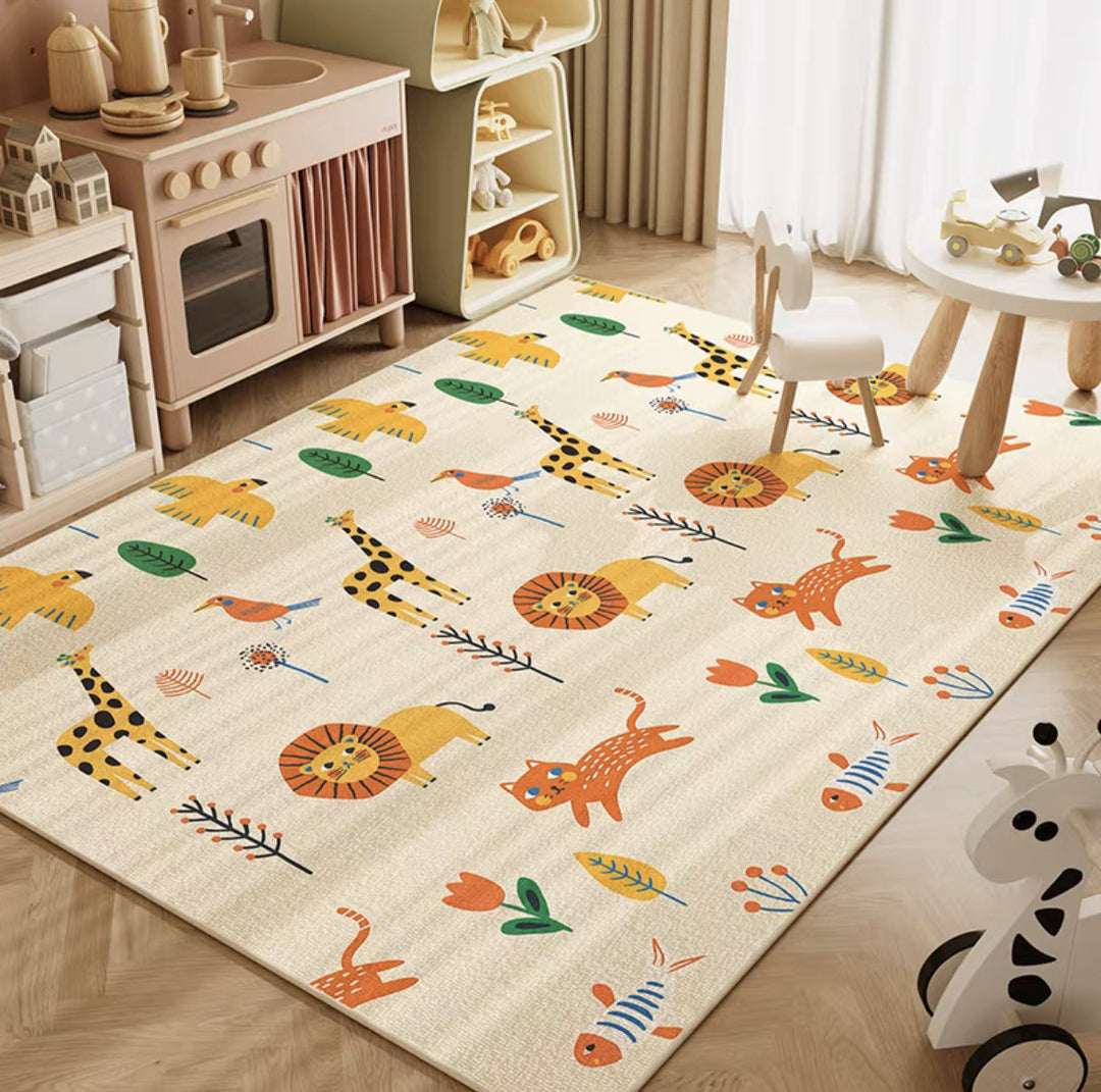 Kinderspielteppich mit Katzenmotiv Karnz