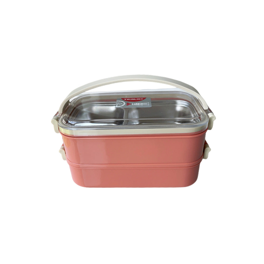 Premium Edelstahl Mehrfach-Behälter Lebensmittelaufbewahrung