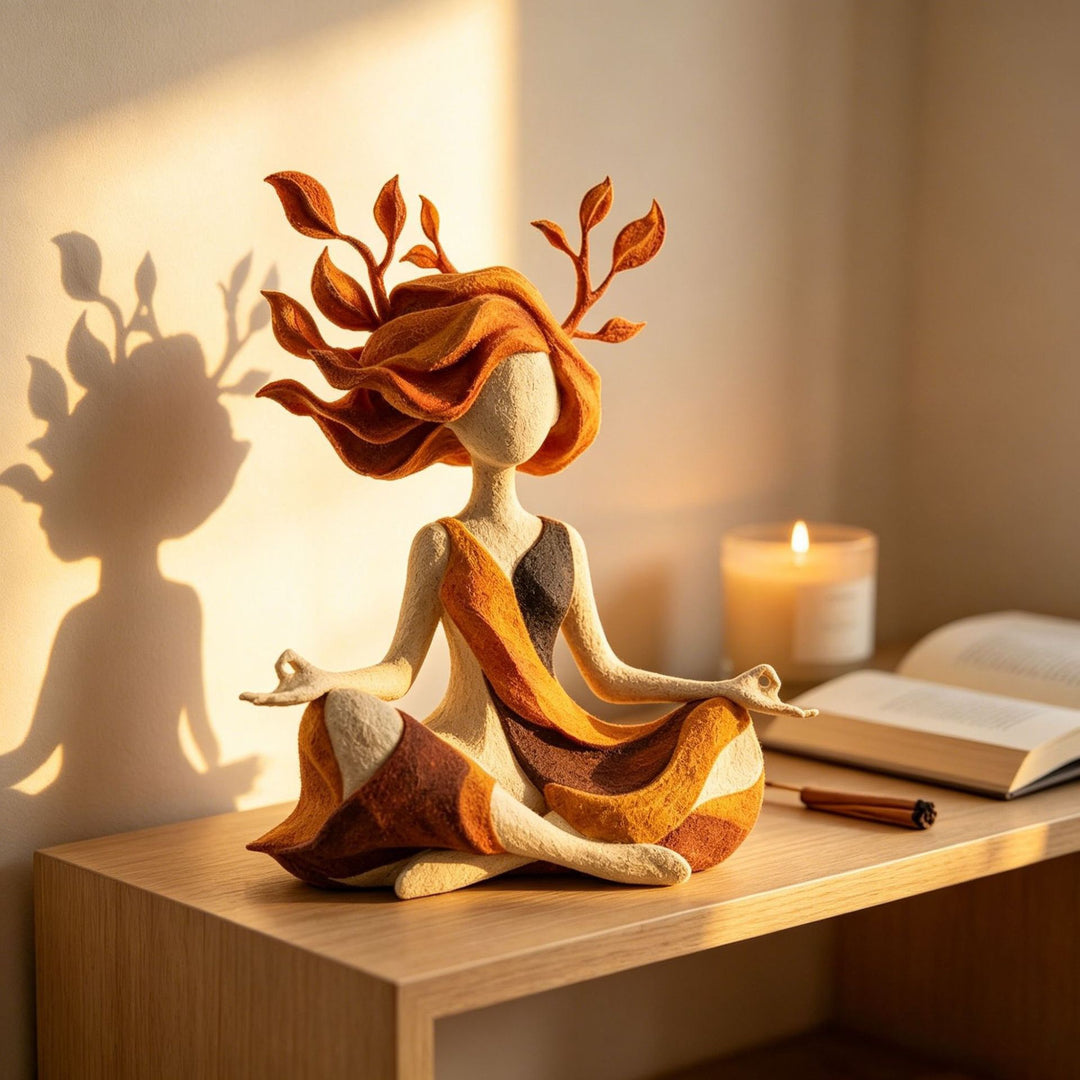 Dekorative Meditationsfigur Karnz