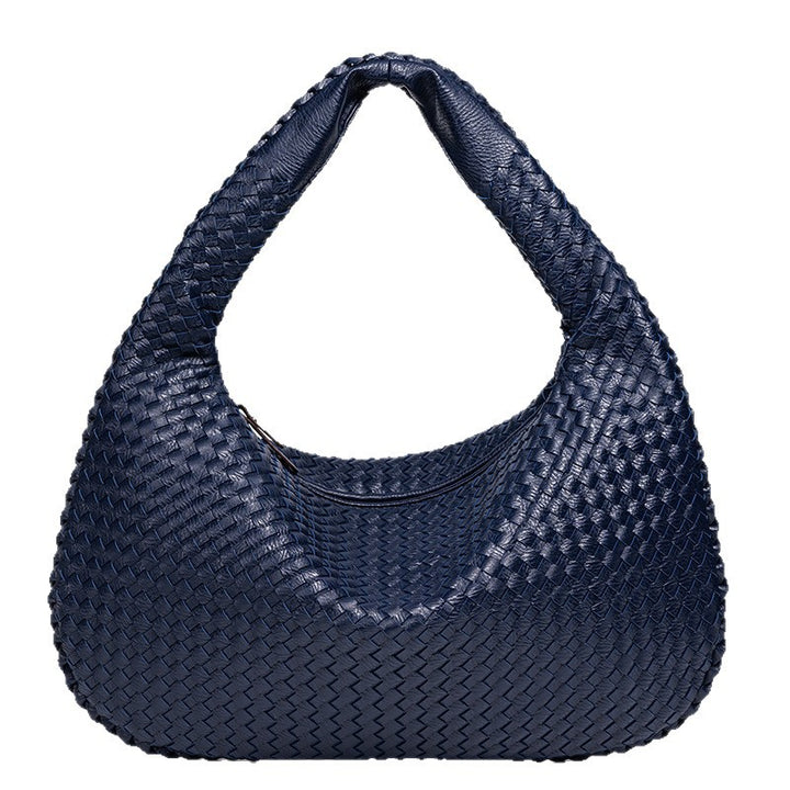 Woven Leather Schultertasche Karnz
