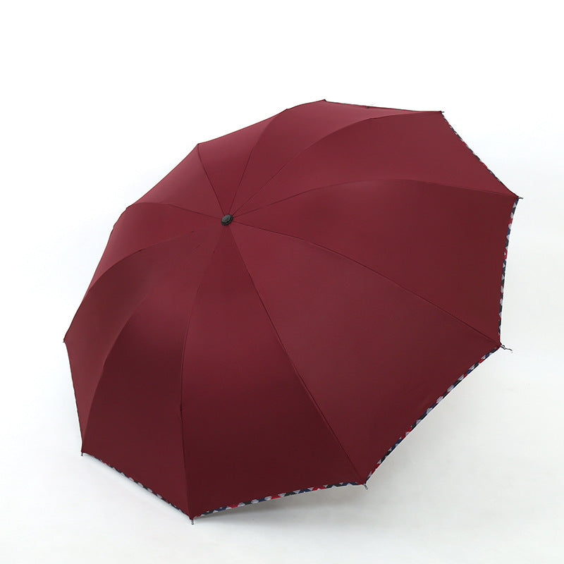 Damen Regenschirm mit robustem Windschutzsystem Karnz