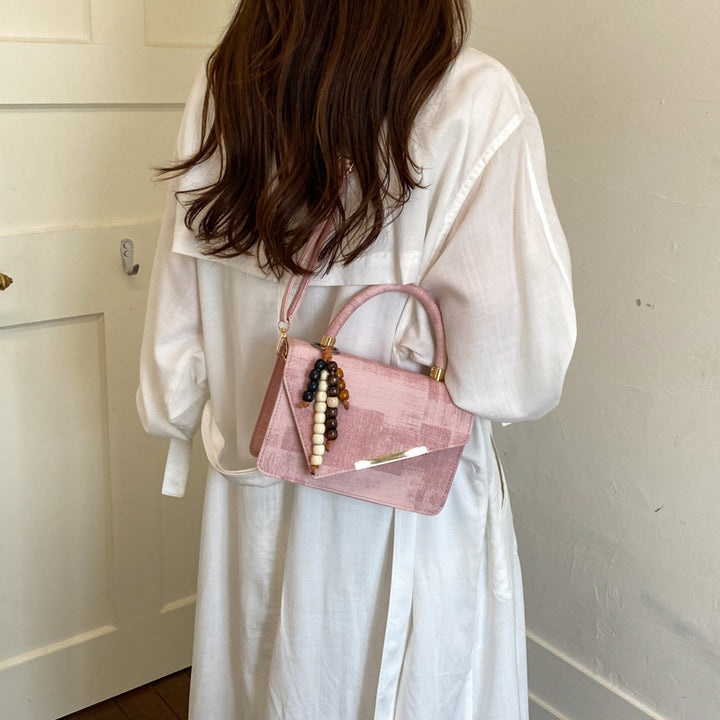 Elegante strukturierte Mini-Handtasche