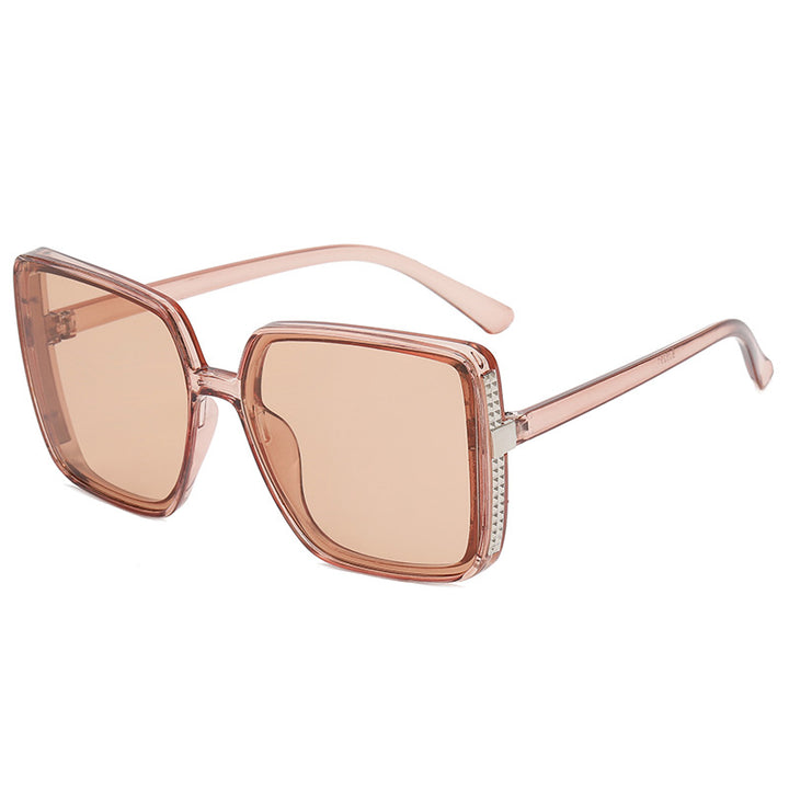 Oversized geometrische Mode-Sonnenbrillen