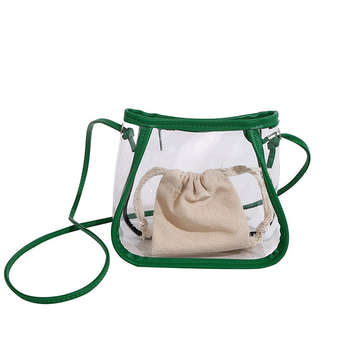 Transparente Mini-Eimer-Tasche Karnz