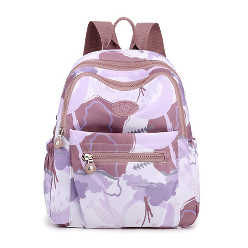 Vielseitiger Blumenmuster Rucksack