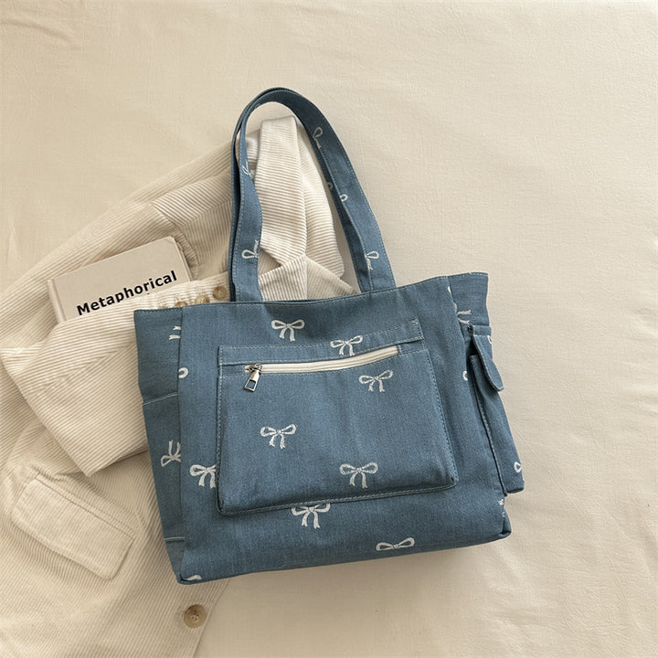 Lässige Canvas Tote Tasche