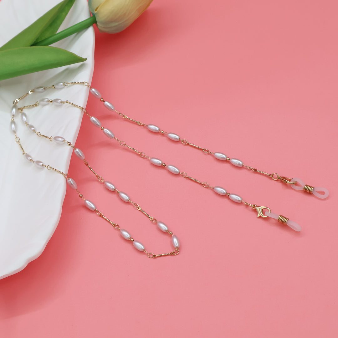 Elegante Perlenbesetzte Halskette Karnz