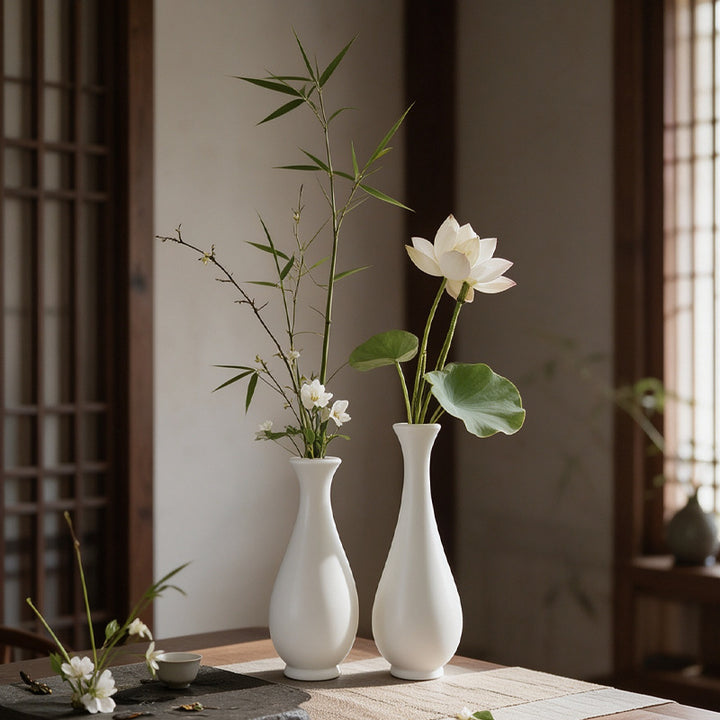 Elegante dekorative Keramikvase Karnz
